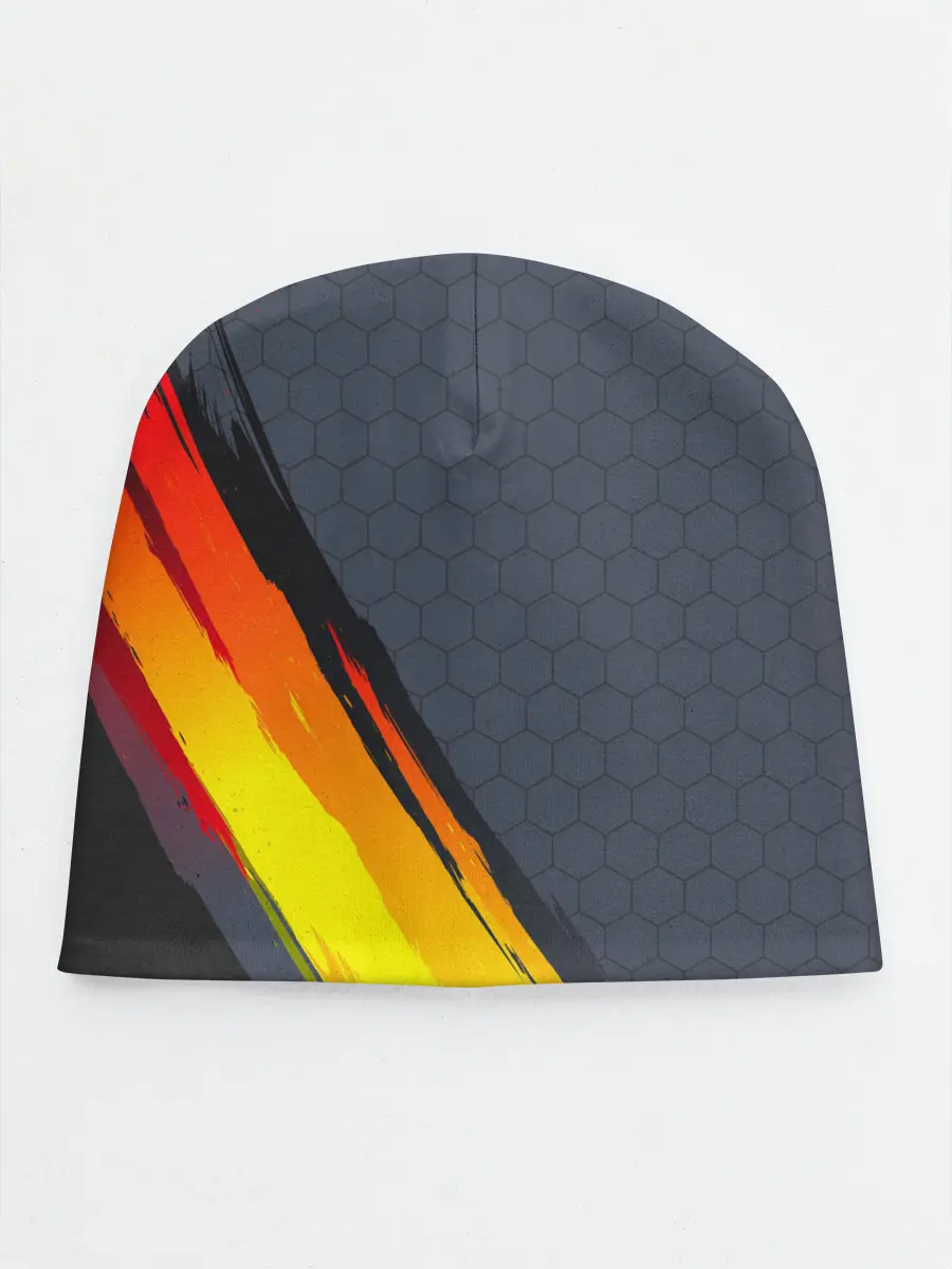 Детская шапка / Gray Yellow Style