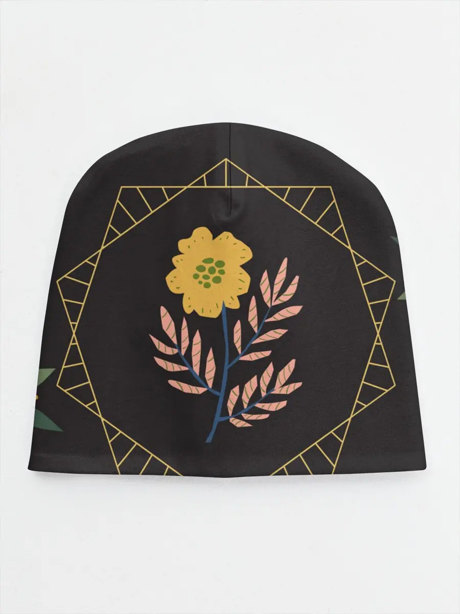 Детская шапка / ЦВЕТОЧНЫЙ РАЙ