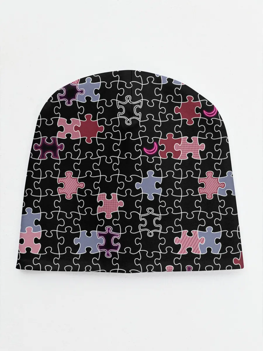 Детская шапка / Пазлы Винтажный стиль