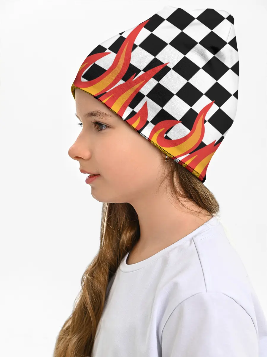 Детская шапка / ОГОНЬ / УЗОР / PATTERN