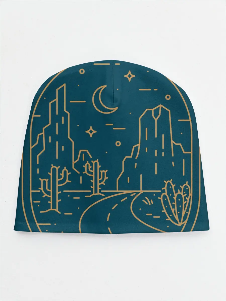 Детская шапка / КОСМИЧЕСКИЙ ПЕЙЗАЖ. ЗЕМЛЯ