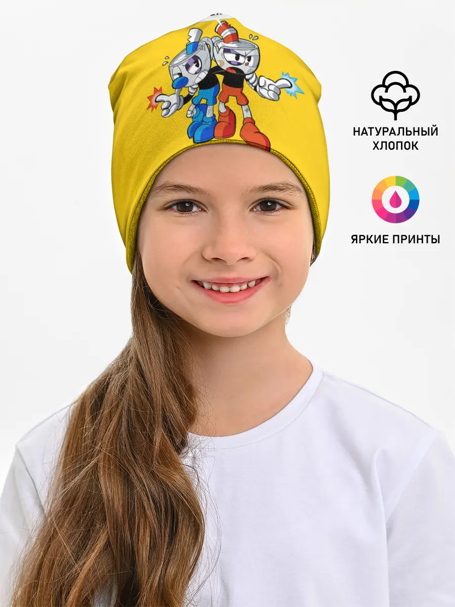 Детская шапка / Побитые кружки