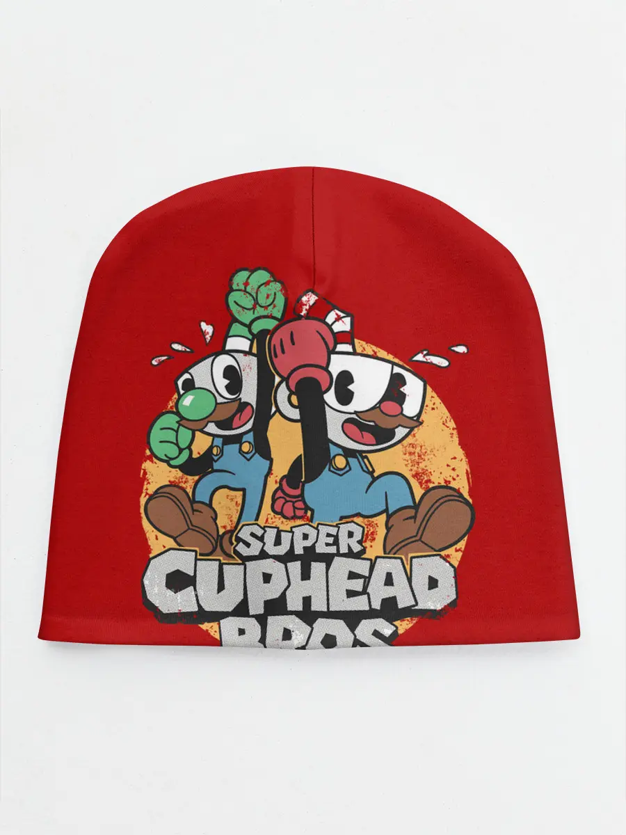 Детская шапка / Super Cuphead Bros