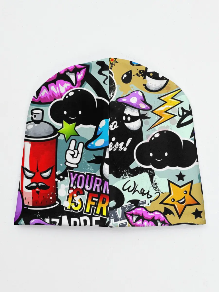 Детская шапка / Граффити
