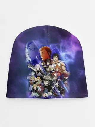 Детская шапка / Чёрный Клевер персонажи