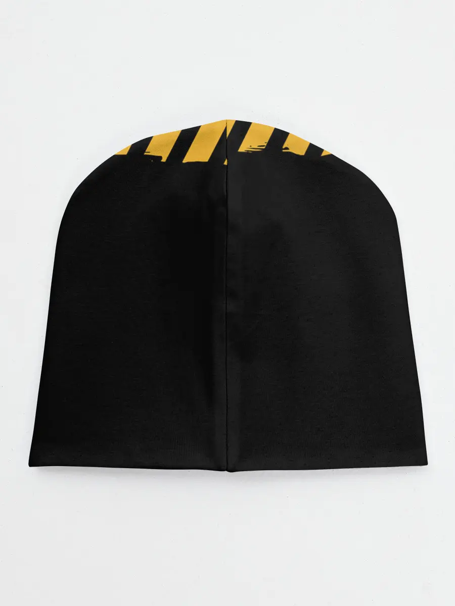 Детская шапка / Аста желтые полосы опасность