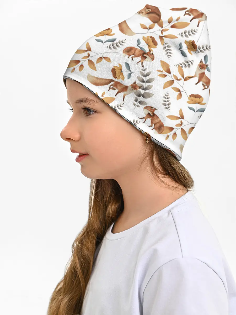 Детская шапка / Лиса