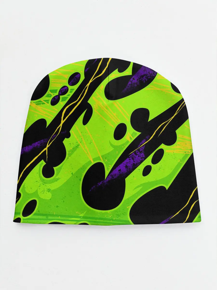 Детская шапка / КИСЛОТНАЯ ОРГАНИКА | НЕОНОВАЯ