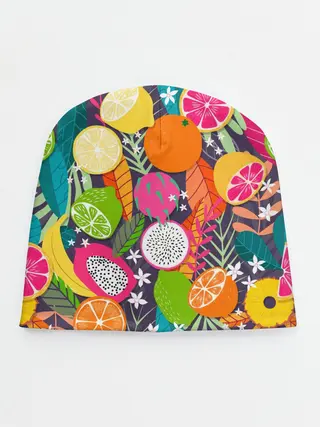 Детская шапка / Фрукты
