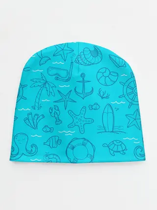 Детская шапка / Морская тема