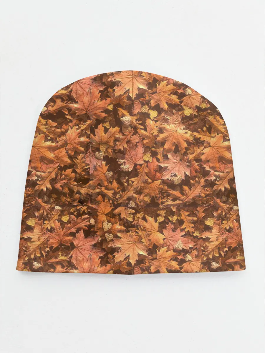 Детская шапка / Осеннее листопад