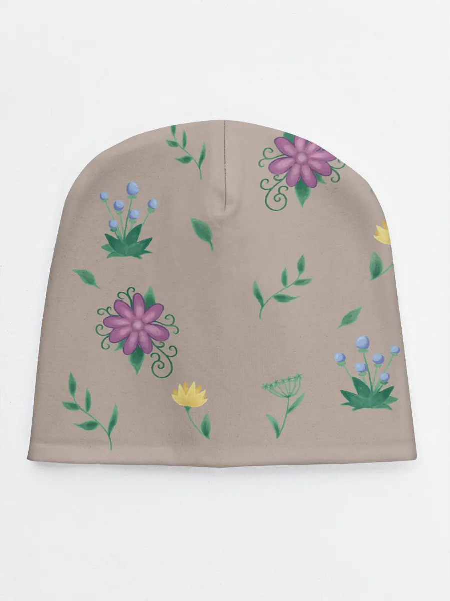 Детская шапка / Цветочная эстетика