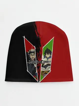 Детская шапка / Аста | Юно Чёрный клевер