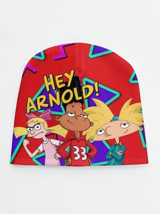 Детская шапка / Эй Арнольд - В стиле 90-х