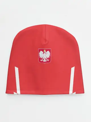 Детская шапка / Польша футбольная форма