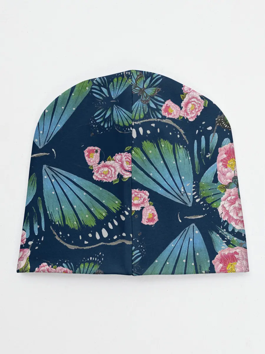 Детская шапка / Пионы