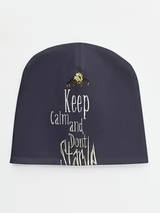 Детская шапка / Keep clam and dont starve