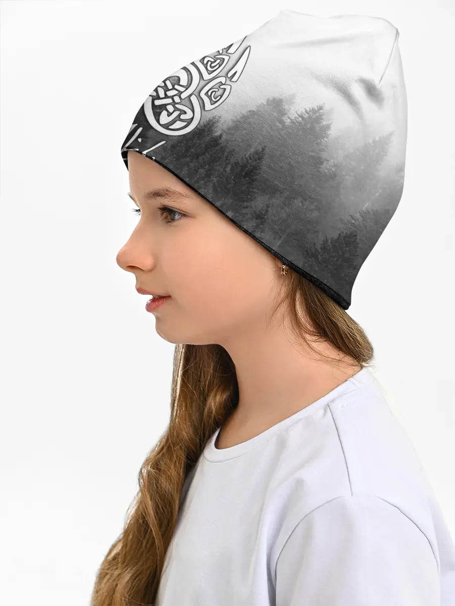 Детская шапка / ВЕЛЕС туманный лес