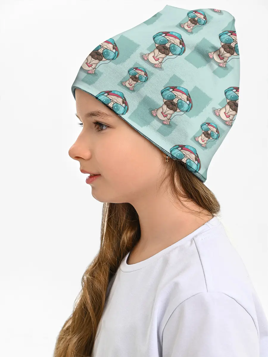 Детская шапка / Крутой песик