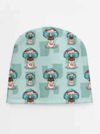 Детская шапка / Крутой песик