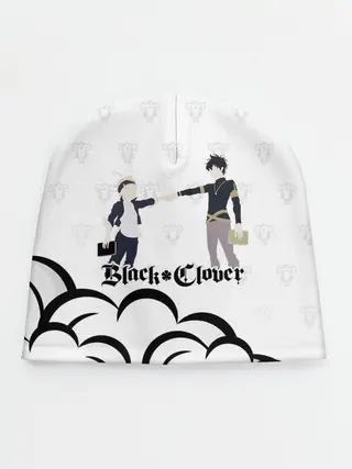 Детская шапка / Чёрный клевер Аста и Юно