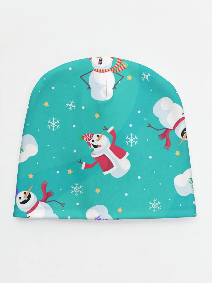 Детская шапка / РазНые Снеговики