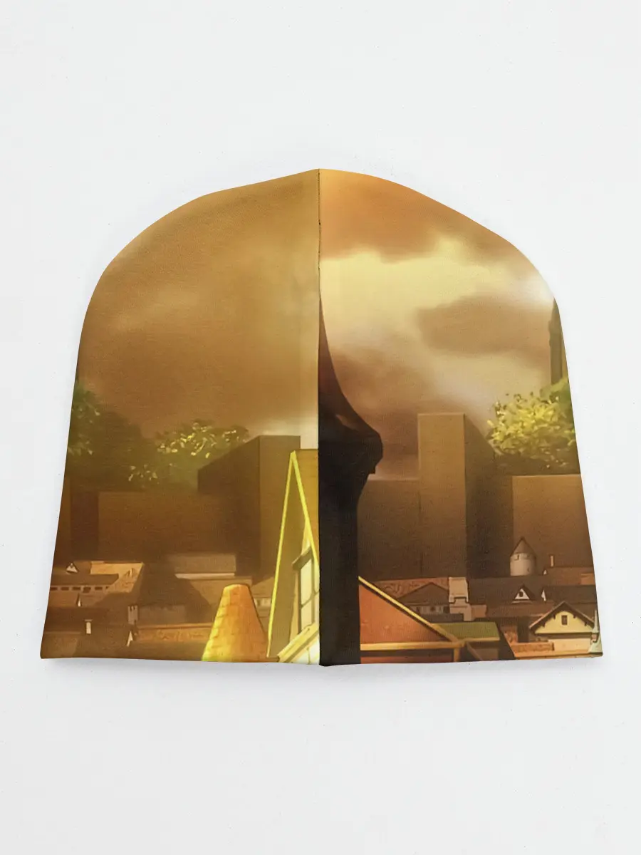 Детская шапка / Чёрный клевер город