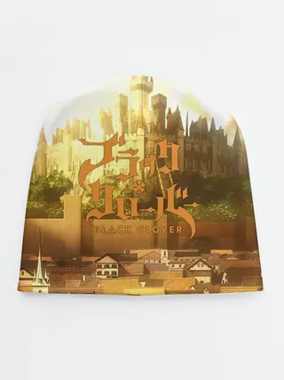 Детская шапка / Чёрный клевер город