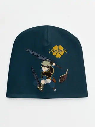 Детская шапка / Чёрный клевер Аста книга магий