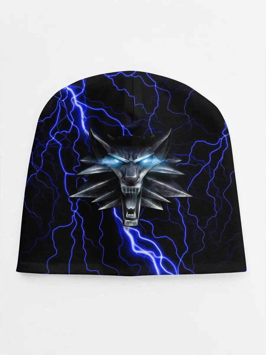 Детская шапка / THE WITCHER МОЛНИЯ BLUE