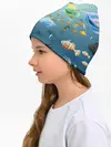Детская шапка / Мультяшные рыбки | Пляжная