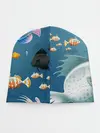 Детская шапка / Мультяшные рыбки | Пляжная