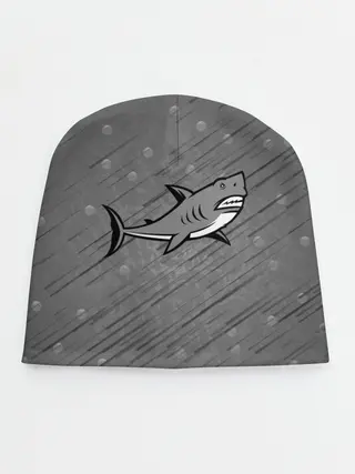 Детская шапка / Акула