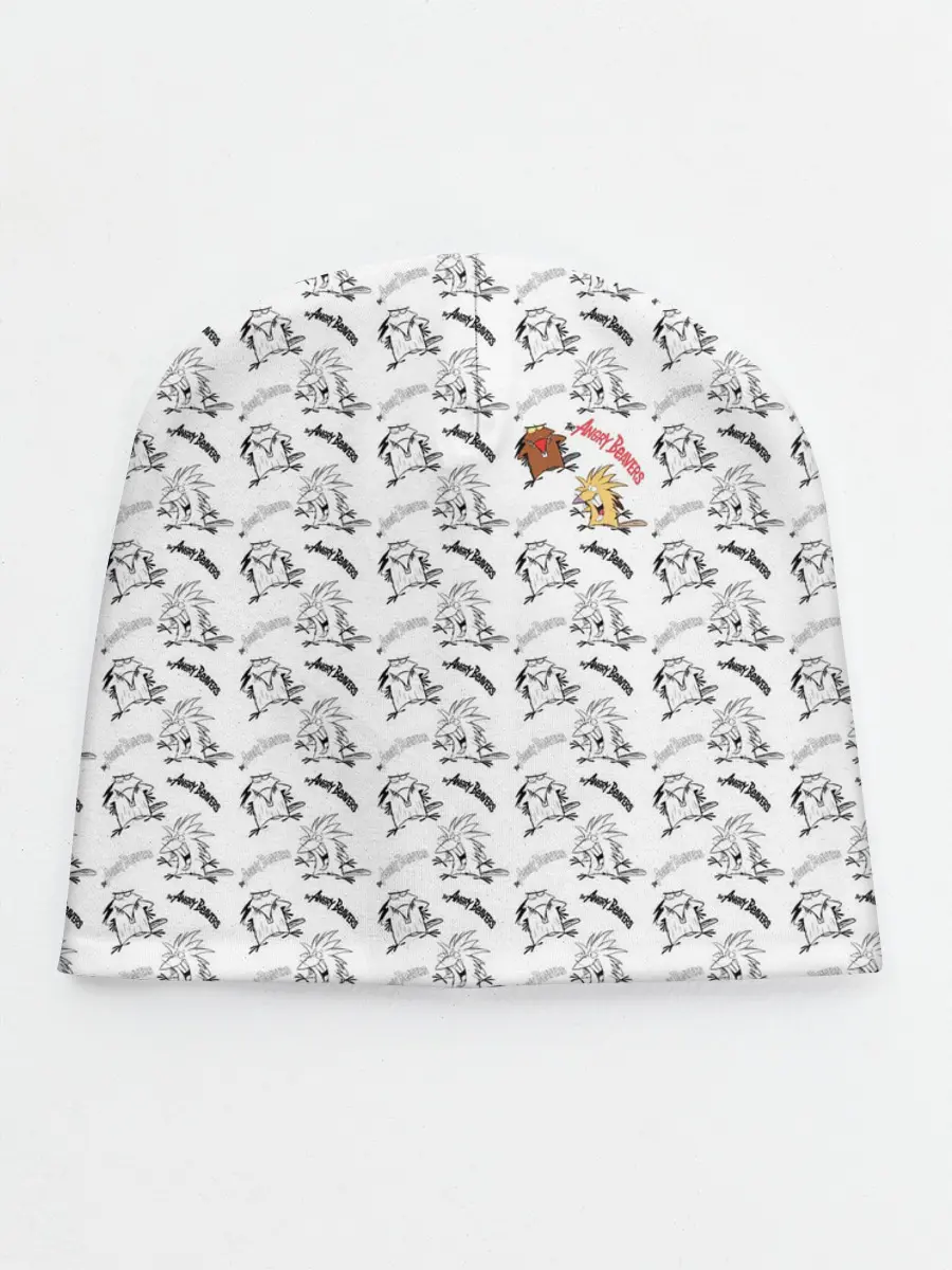 Детская шапка / Крутые бобры паттерн