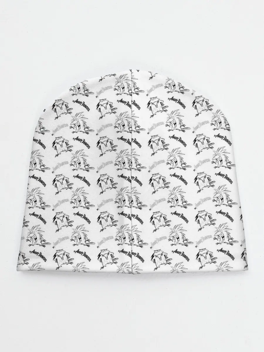 Детская шапка / Крутые бобры паттерн