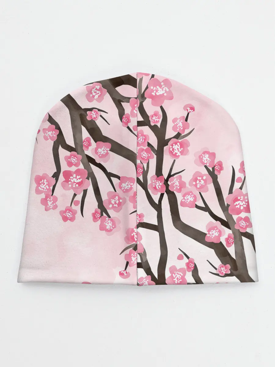 Детская шапка / Чёрный клевер сакура Аста