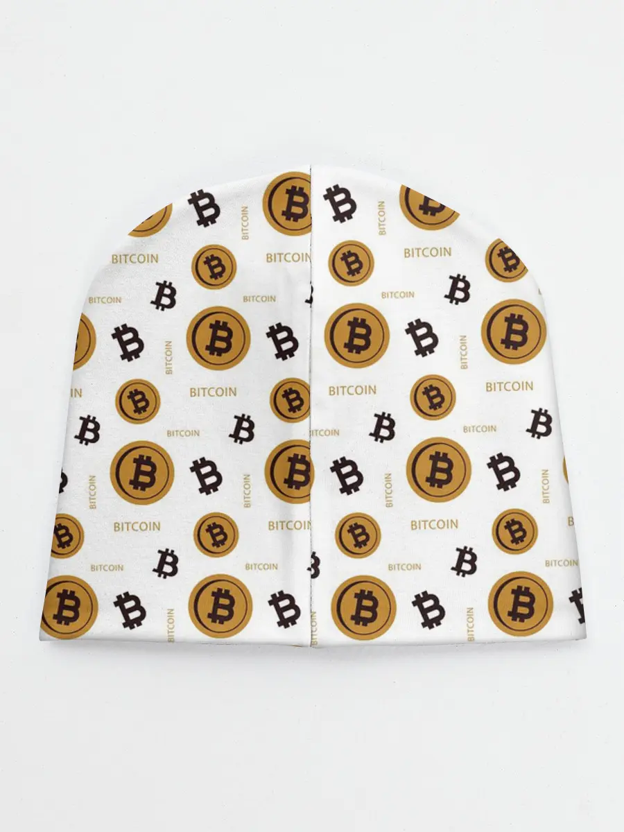 Детская шапка / Узор и биткоина | Pattern