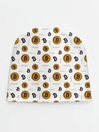 Детская шапка / Узор и биткоина | Pattern