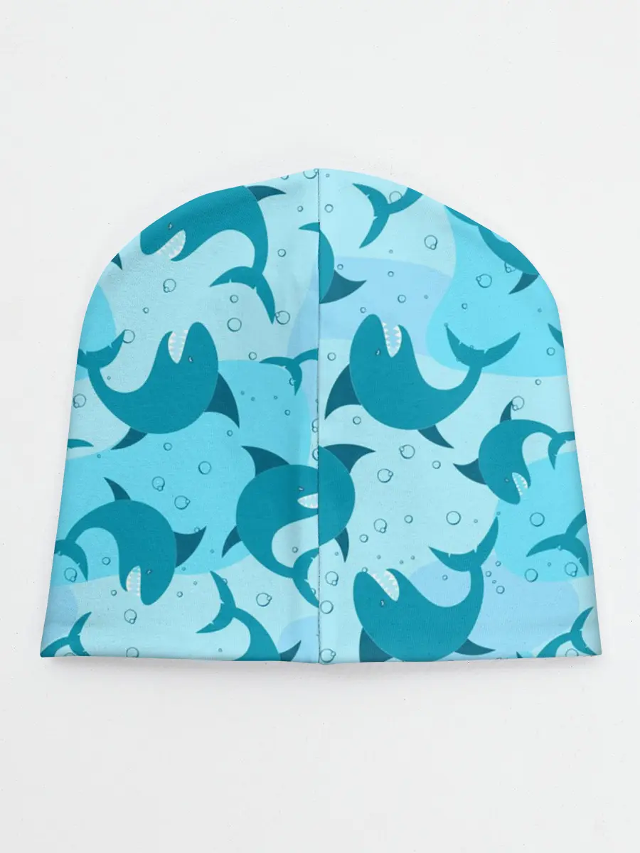 Детская шапка / Акулы