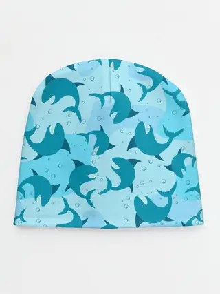 Детская шапка / Акулы