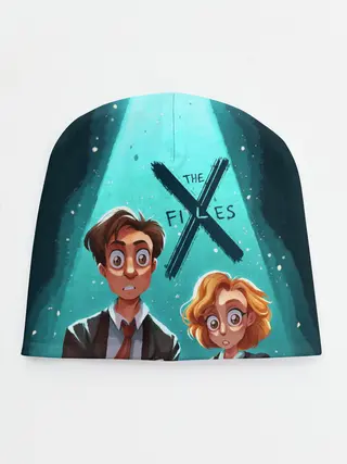 Детская шапка / Fox Mulder and Dana Scully