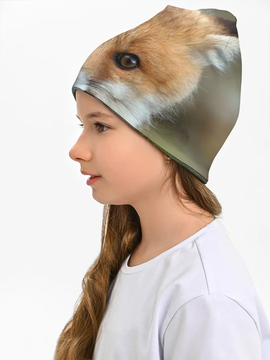 Детская шапка / Миленький лисенок