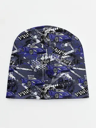 Детская шапка / Гоночная машина