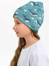 Детская шапка / Киты