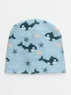 Детская шапка / Косатки киты