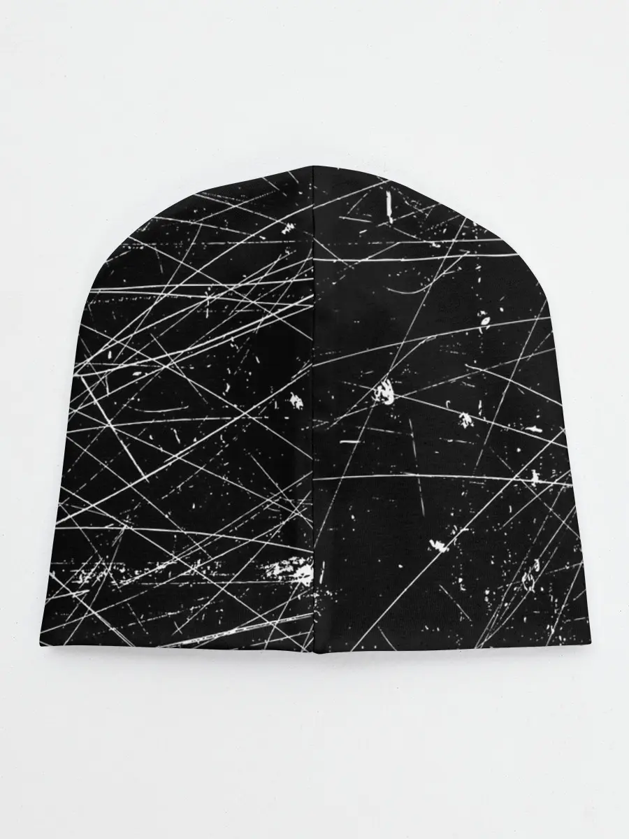 Детская шапка / ГРАНЖ / GRUNGE Ч/Б