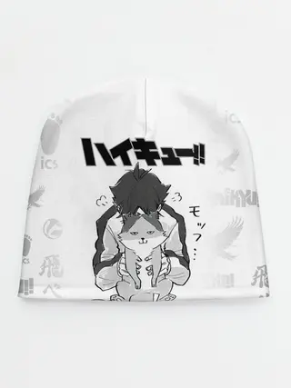 Детская шапка / Haikyu!! Кошка Некома