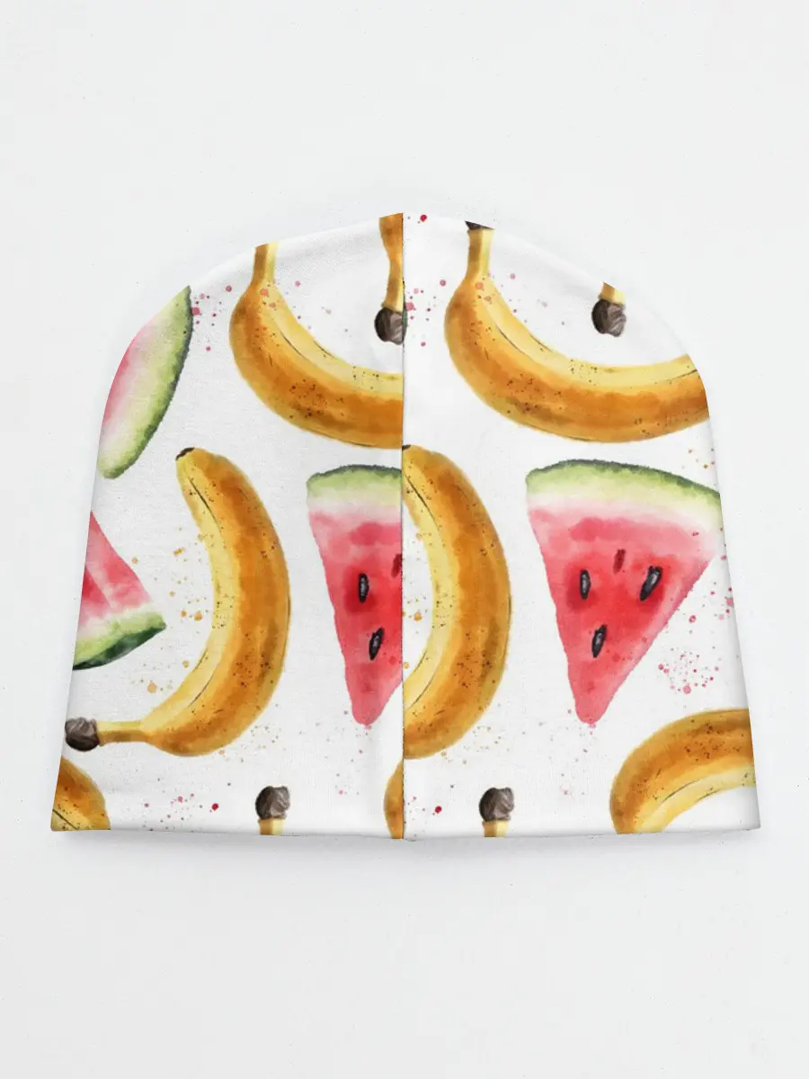 Детская шапка / Летний фреш арбуз банан