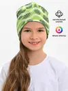 Детская шапка / Тропический фон