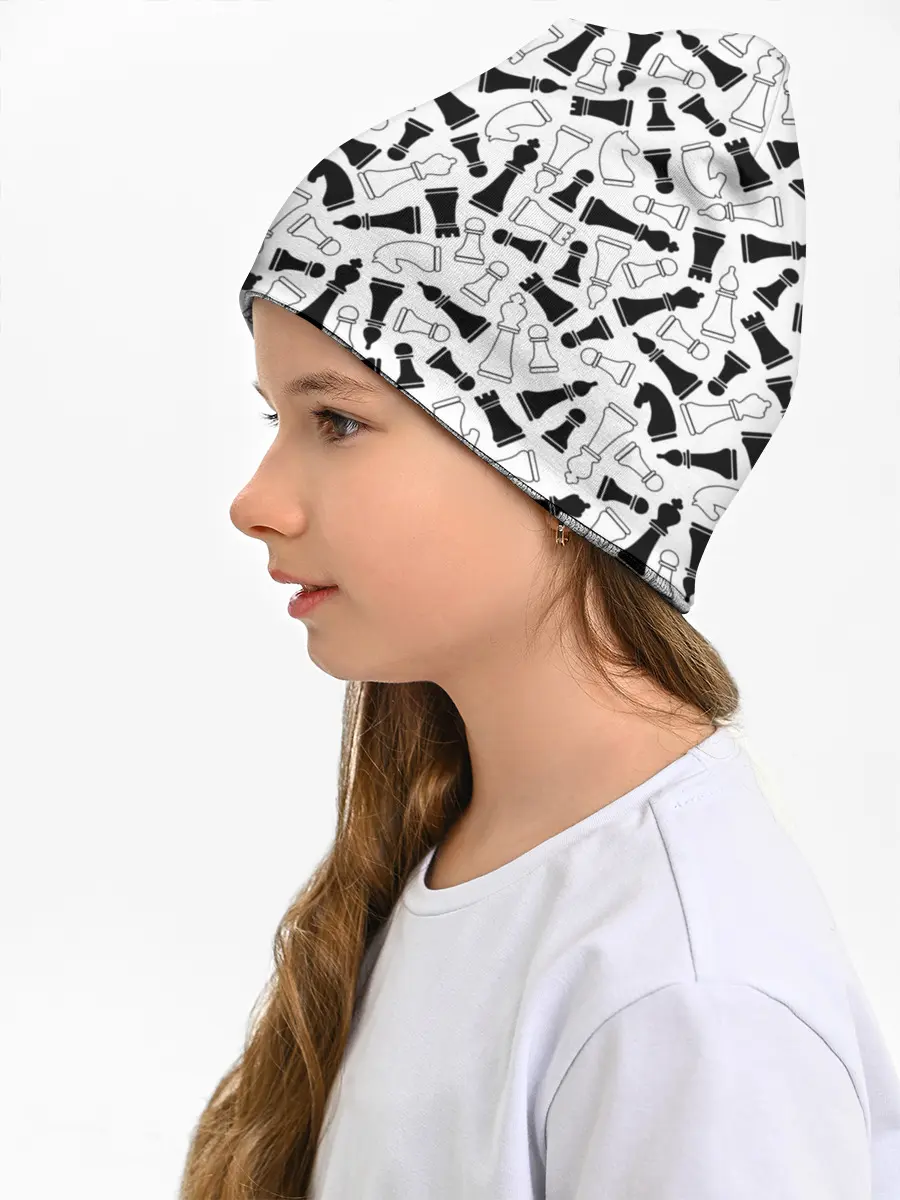 Детская шапка / Шахматы